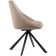 STILL WORK STELL WORK WORK, Metal/velor, Black/Beige 51x555x83 cm