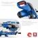 Dawed PPT-255-P Cross with a length, 220 V, 1800 W, D = 255x30 mm, 90 °/45 ° = 90/40 mm