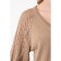 Female jumper, size 42, beige color