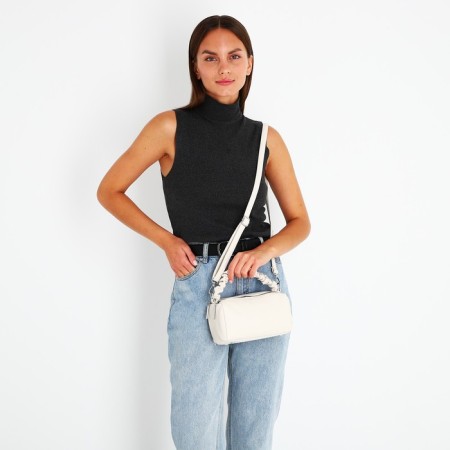 Baget bag with zipper, dairy color-7