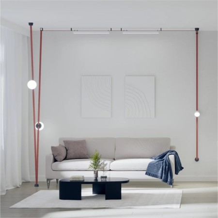 DK5576-WH Belty Linear Light with LED L642mm H45MM 48V 20 ° 4000K IP20 white aluminum-3