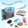 Game set "Sea City", sea animals in the suitcase