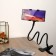Luazon-holder holder, flexible, adjustable, for smartphone 3-7 ", 58 cm, width. Counted 12 cm, black