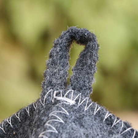 Hat -hat with embroidery "hot little thing", gray-4
