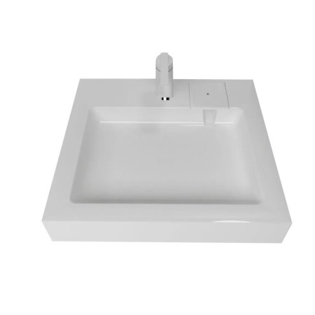 MY SPACE STAR 60 5227600 sink, above the washing machine, with brackets, with siphon, white 103857
