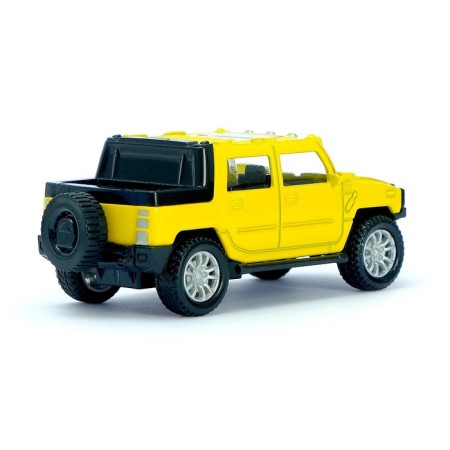 Metal machine "Pickup", scale 1:43, inertia, mix-2