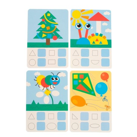 Developing set of "looking for figures", preparing for school-4