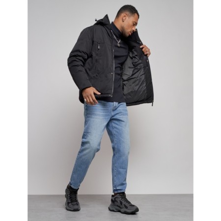Sports male winter, size 68, black color-14