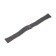 Solomon watch strap, 20 mm, metal, L-17 cm, black chrome