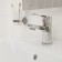 MILARDO HELIC HELSB00M01 shell mixer, single -leaf, cast -pouring, chrome