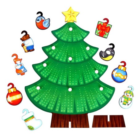 Spring "Christmas tree with toys"-1