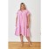 Women's dress, size 56, pink color