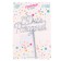 Topper "Happy Birthday", silver color
