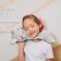 Pillow for traveling soft toy "Bunny"