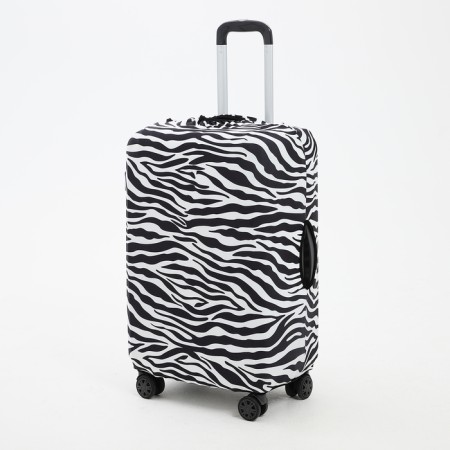 Case for a suitcase 24 ", white/black color