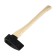 Calun cast scrap, wooden ax, 3.5 kg