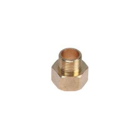 Zein adapter, 3/8 "x 1/2", external/internal thread, brass