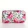 Cosmetic bag with lightning, white/pink color