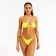 Separate swimsuit minku, yellow color, rr 42