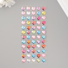 Stick plastic rhinestones 