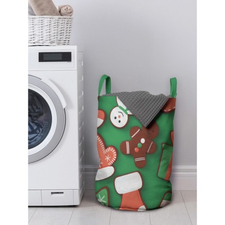Basket for storage of things "Gingerbreads", size 35x50 cm