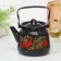 The teapot "Ryabinushka", a black hazel grouse, with a loop, 3.5 liters