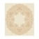 A set of napkins for setting the table "Circle with floral patterns", rectangular, size 32x46 cm, 4 pcs