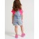 Denim jumpsuit for the girl PlayTode, height 80 cm