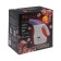 Kelli KL-312, manual, 2000 watts, 500 ml, nozzle kettle, white-pink