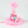Cap "festive", pink color