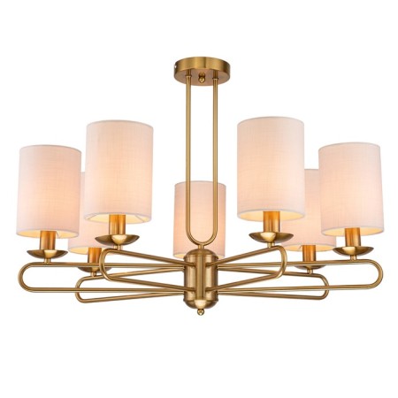 Lamp on the rod 7x40W E14, size 74x74x53 cm