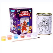 Set for creativity. Pig a case-painting 