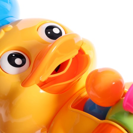 Swimming toy in the bathroom "Funny duckling", with mobile mechanisms-8