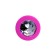 Anal plug Brilliant, silicone, pink color, 8 cm, d = 3 cm