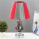 Bulbed lamp 16686/1 E27 40W chrome 29x29x50 cm Risalux