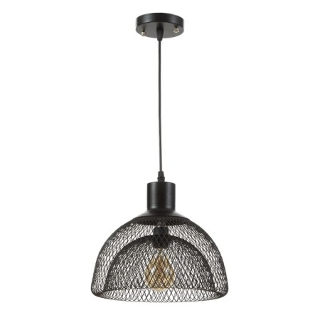 Bayerlux lamp "Weaving" 1x40W E27 Black 25x25x120 cm.