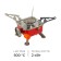 Portable gas stove "Crab"