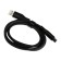 Type -C cable - USB, 5 A, TPE braid, thickened, 1 meter, black
