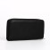 Women's wallet with lightning, black color