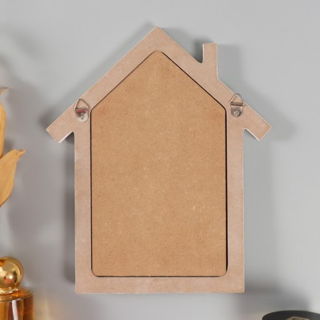Decorative tree hooks "House with a noodle" 24x19.5x2 cm-3