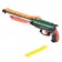 Pneumatic “double -barreled gun” gun shoots with silicone bullets, MIX color