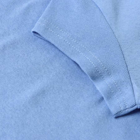Women's T-shirt V-shaped neckline, color that is blue, size 46-2