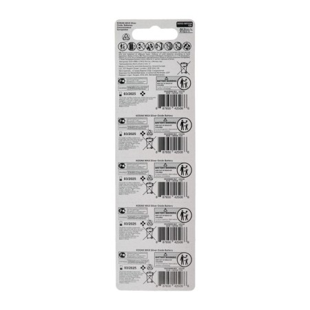 Alkalin battery Kodak Max Silver Oxid Button Cell, SG10 (389, SR1130, SR54), 10 pcs-1