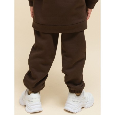 Baby trousers, height 104 cm, chocolate color-3
