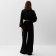 Women's costume (sweatshirt and trousers) KAFTAN PLUSHY p. 40-42, black