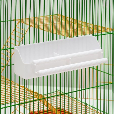 A feeder for birds with a pole for any cells, 21 x 5.8 x 5.6 cm-3