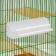 A feeder for birds with a pole for any cells, 21 x 5.8 x 5.6 cm