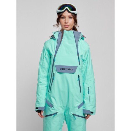 Ski -lifting women's hinge, size 42, turquoise color-7