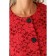 Female coat, size 46, red color