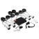 SI-CAM, HD, 8 exterior cameras, 2 megapixels, a set without HDD/SSD